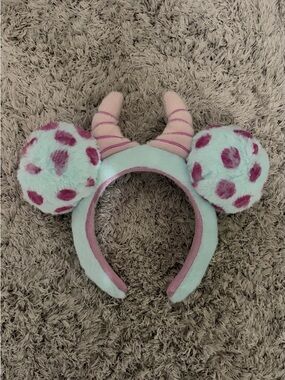 Disney NWOT Sully Monsters Inc. Plush Ears Headband